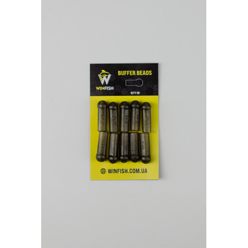 Гумова усадка WINFISH CLIP-LING на оснастку вертоліт BUFFER BEADS 10шт.-1