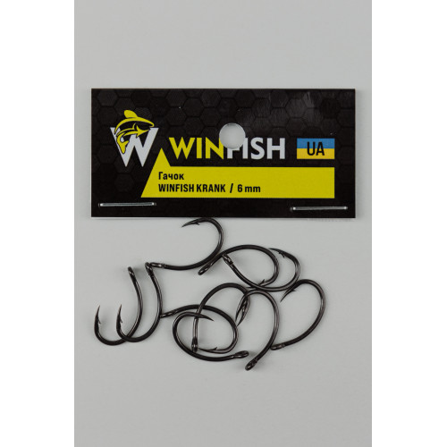 Гачок WINFISH KRANK 6 mm