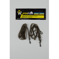 Лідкор WINFISH для монтажа безпечна кліпса 45LB 70см 2шт.